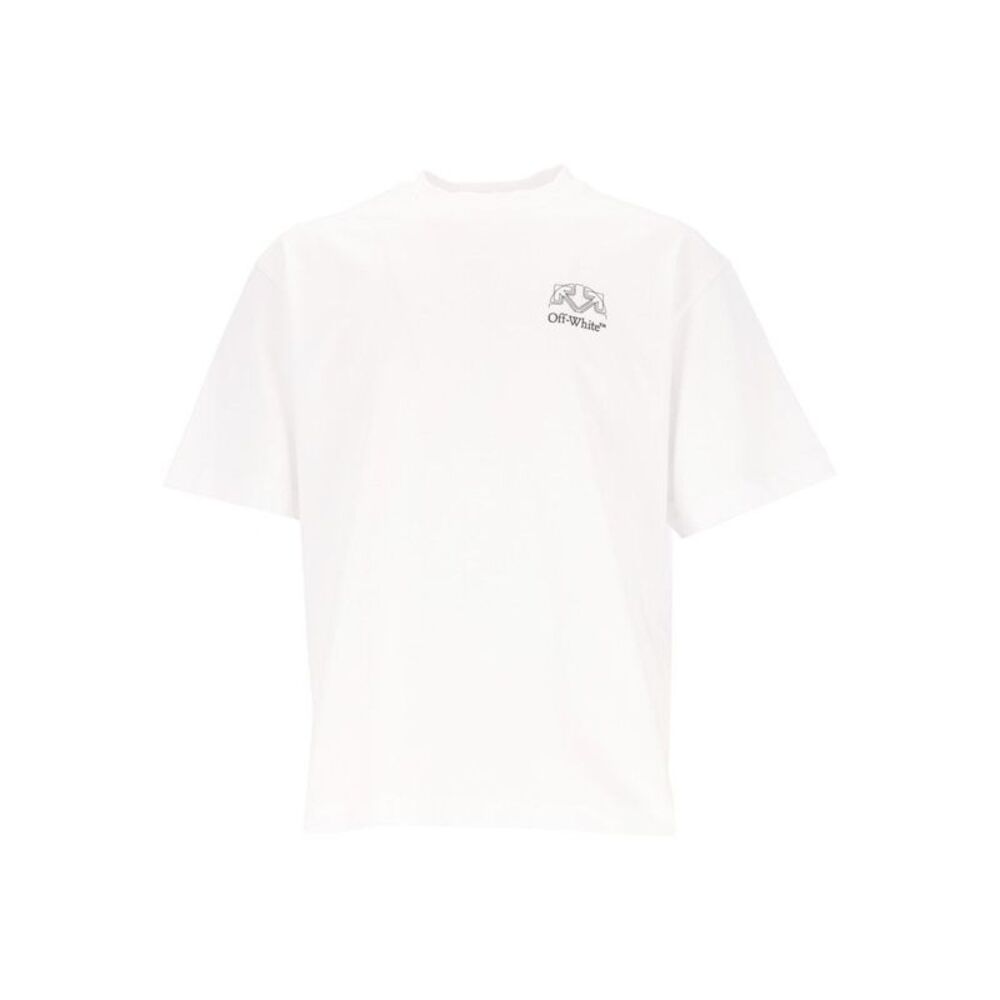 Off-White Men Skate T-Shirt Half Arrow